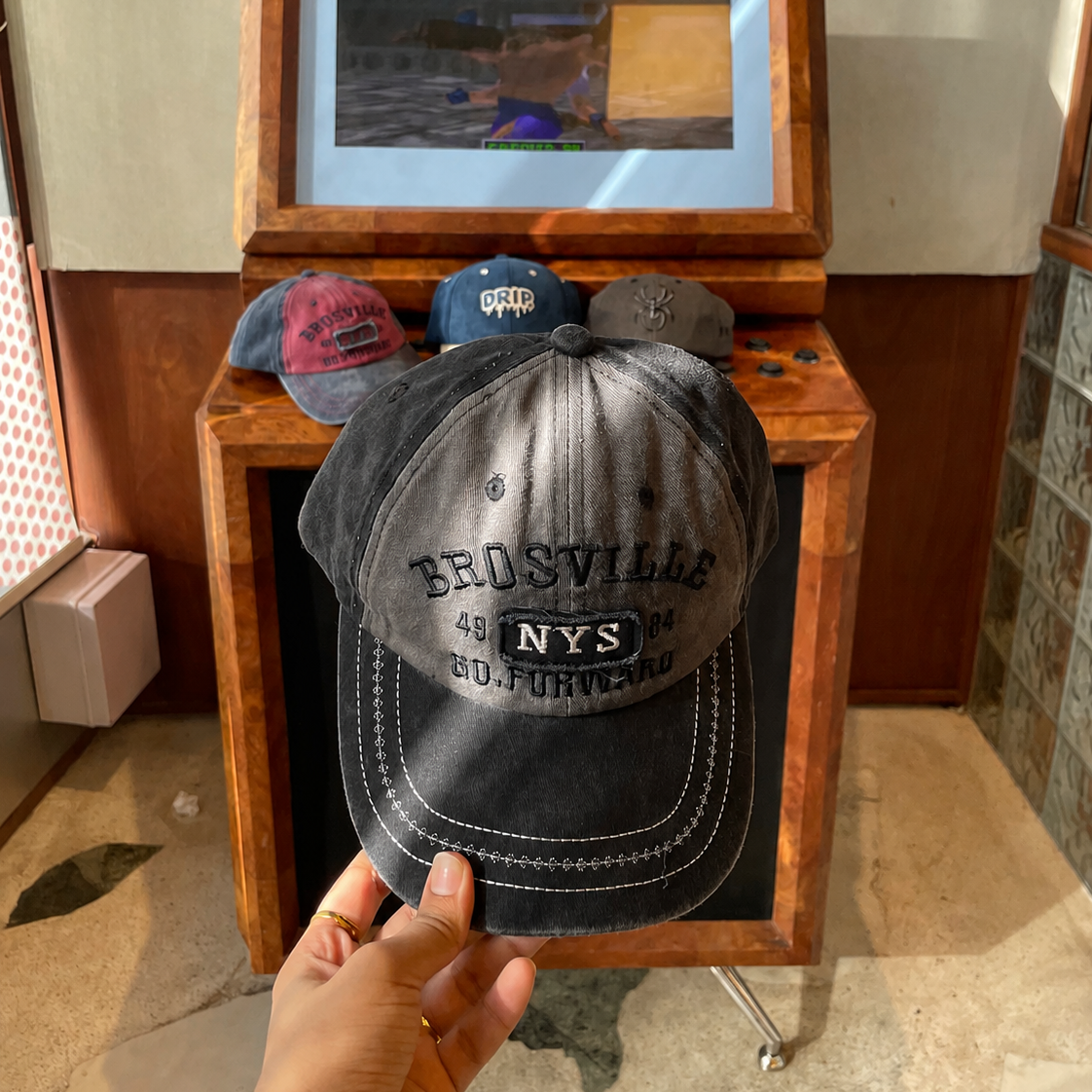 The Denim Cap