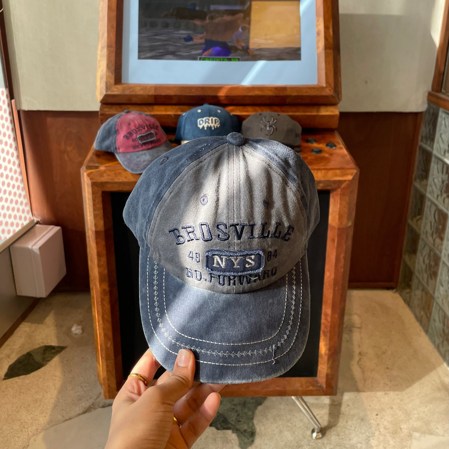 The Denim Cap